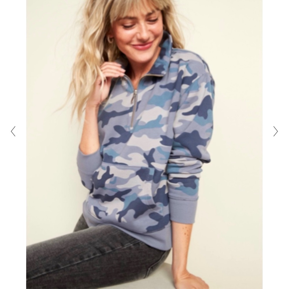 Old Navy Womens Half-Zip Sweatshirt - Host Pick 🎉